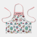 Search for hand drawn kids aprons girly