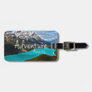 Search for nature luggage tags mountains
