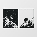 Search for moon wall decals Nature