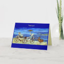 Search for bicycle thank you cards Beach