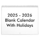 Search for holiday calendars 2025