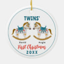 Search for twins first ornaments Cute