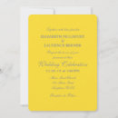 Search for yellow and gray wedding invitations Typography