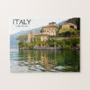 Search for lake como puzzles Italy