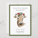 Search for cow moving announcement cards We have moved