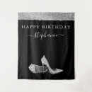 Search for happy birthday backdrops Black