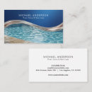 Search for pool cleaning business cards Swimming pool service
