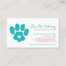Search for pet business cards Social media