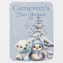 Search for first christmas baby blankets Winter