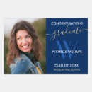 Search for blue gold outdoor signs Graduate photo