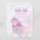 Search for little mermaid birthday invitations Rainbow