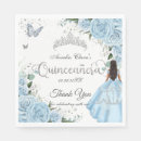 Search for blue and silver napkins For kids