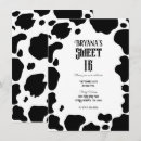 Search for cow print birthday invitations Rodeo