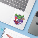 Search for marvel stickers Hulk