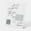 Search for qr code wedding decor Black and white