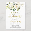 Search for white and gold bridal shower invitations Bride