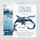 Search for orca whale party invitations For kids