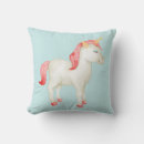Search for unicorn pillows Turquoise