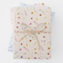 Search for wildflower wrapping paper Watercolor boho wild flowers