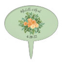 Search for peach cake toppers Rose