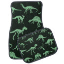 Search for dinosaur car floor mats Tyrannosaurus