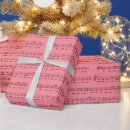 Search for christmas music wrapping paper Classic