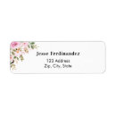 Search for rose return address labels Eucalyptus greenery