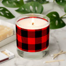 Search for buffalo plaid candles Lumberjack
