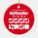 Search for rottweiler ornaments Funny