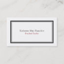Search for black border business cards Clean