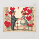 Search for valentines day postcards Red hearts