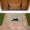 Search for cat doormats Cute kitty