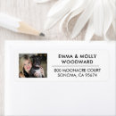 Search for self adhesive return address labels Simple