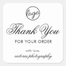 Search for business logo stickers Black and white