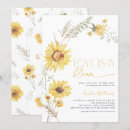 Search for sunflower bridal brunch invitations Modern