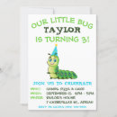 Search for caterpillar birthday invitations Blue