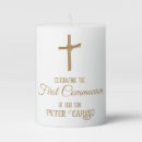 Search for first communion candles Christening