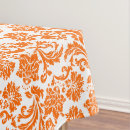Search for orange and white tablecloths Elegant