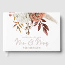 Search for rustic wedding guest books Fall colors