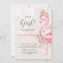 Search for pink flamingo baby shower invitations Aloha