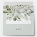 Search for sage green wedding envelopes Rustic