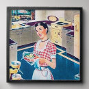 Search for mid century kitchen art Vintage