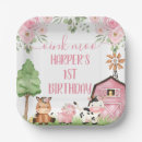 Search for farm paper plates Cute farm animals