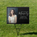 Search for funeral welcome signs In loving memory