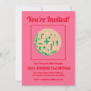 Search for lets dance party invitations Retro