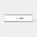 Search for office door with logo name plates Boss
