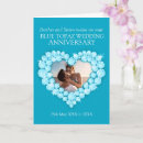 Search for 4th anniversary cards Blue