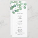 Search for eucalyptus menus Watercolor leaves
