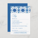 Search for spanish wedding rsvp cards Mediterranean