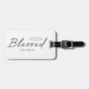 Search for christian luggage tags Bible